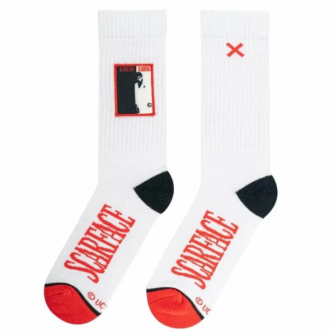 Odd Sox Scarface Patch Socks (Size 8-12)