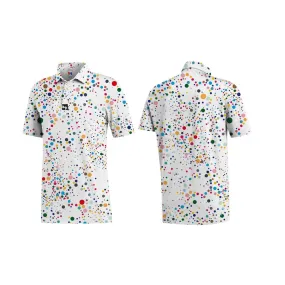 Paint Splatter Men's Polo