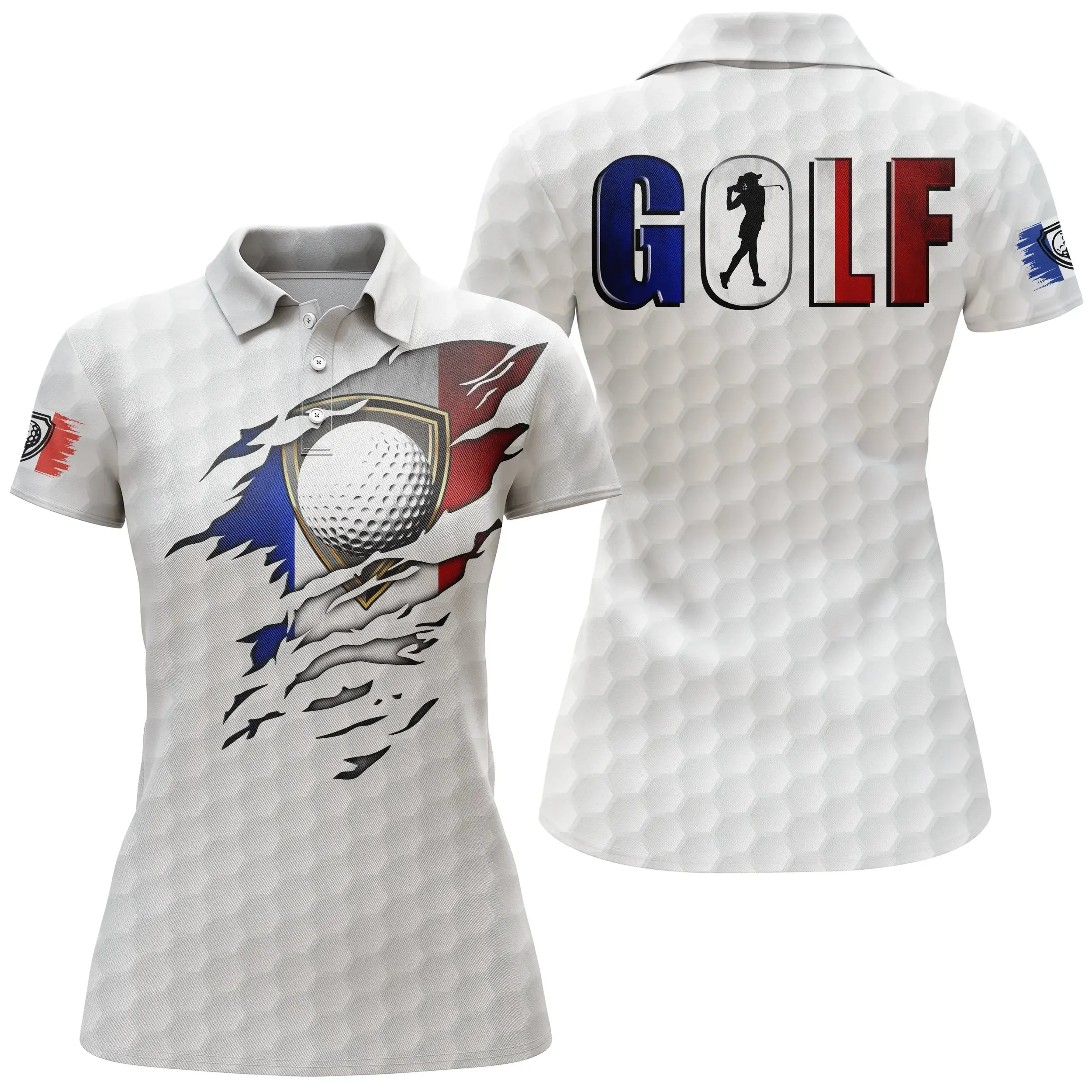 Polo de Golf Homme Femme, Golf En France - CT10092220