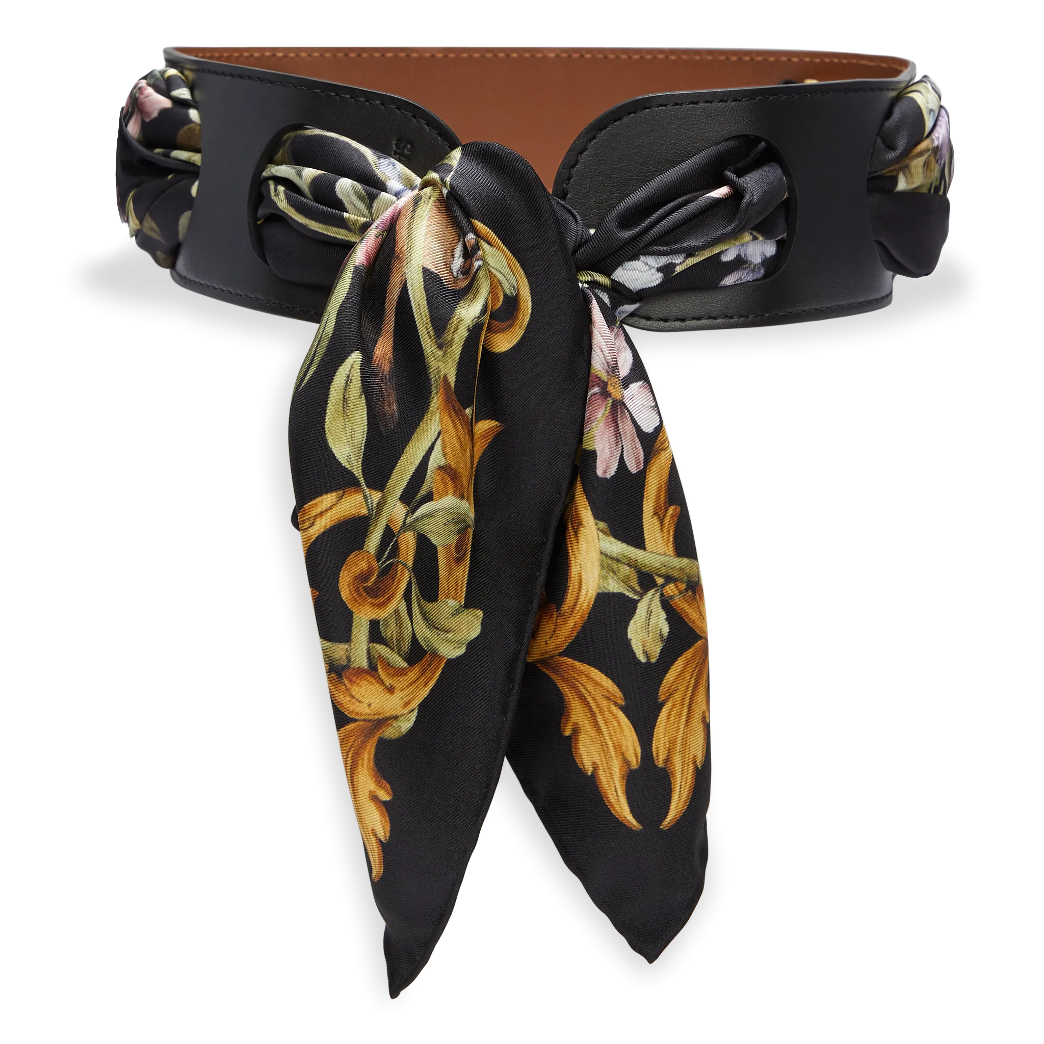 Reversible Scarf Waist Belt