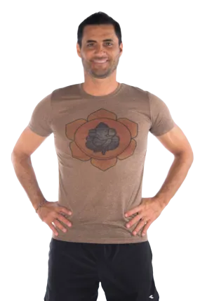 Sacral Chakra  LINEN BLEND CREW NECK