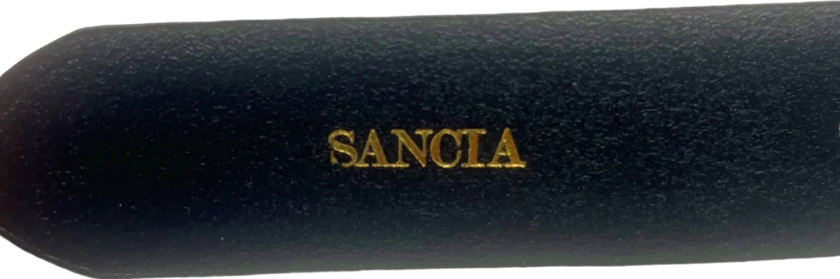 Sancia Black Leather Belt UK One Size