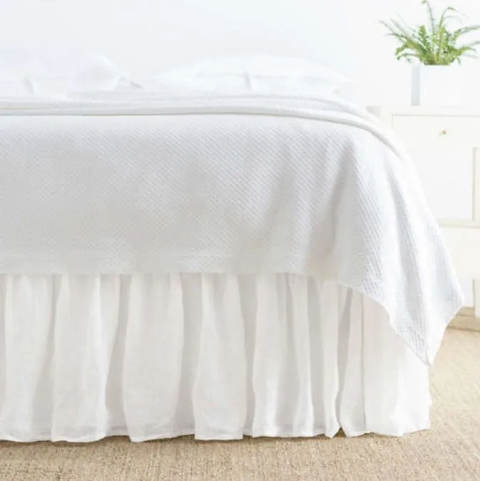 Savannah Linen Gauze Bedskirt