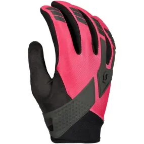 Scott Enduro Full Finger Cycling Gloves - Pink