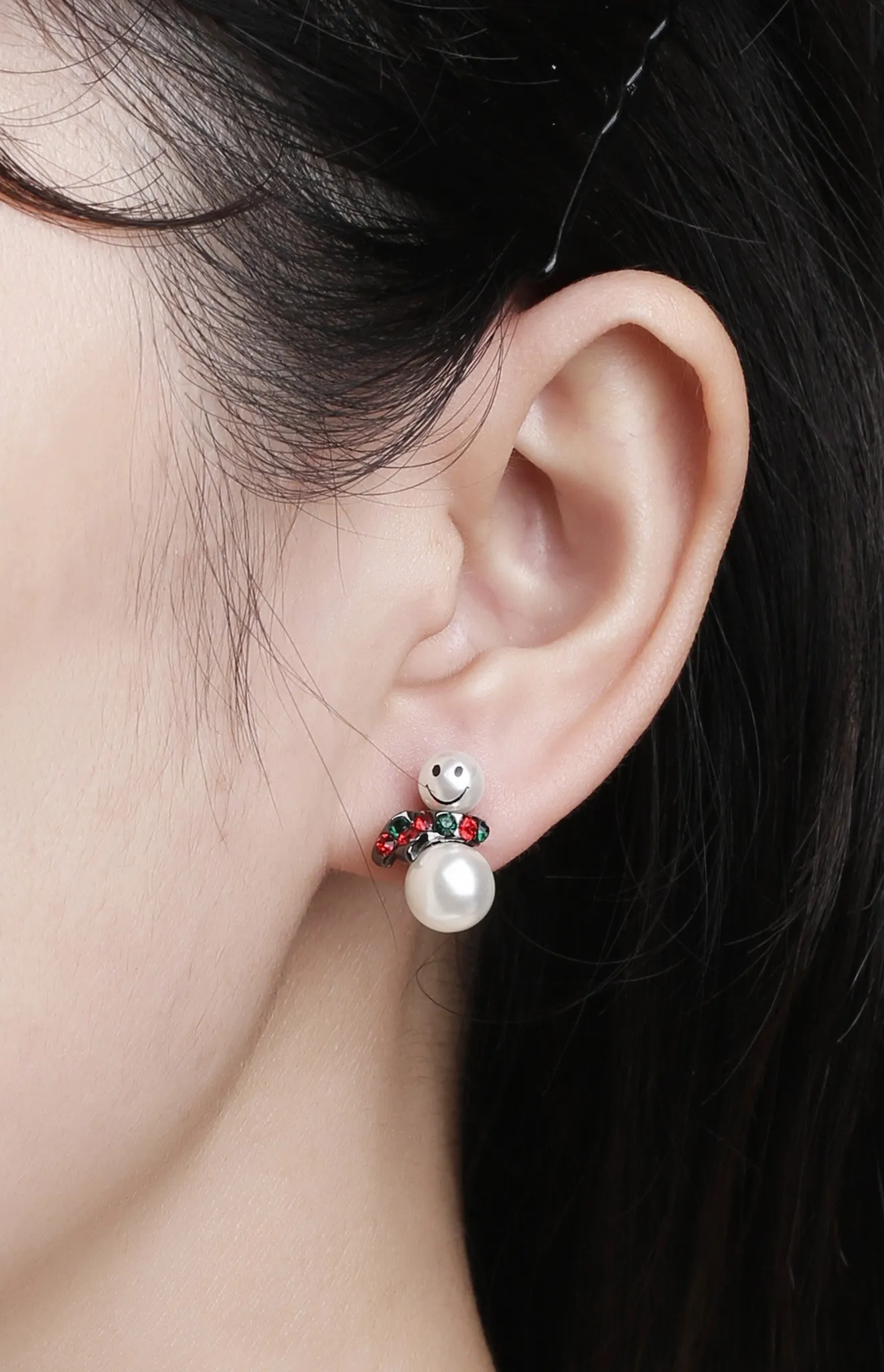 Snowman Holiday Earrings