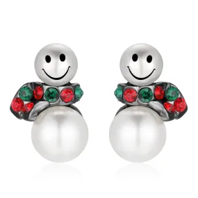 Snowman Holiday Earrings