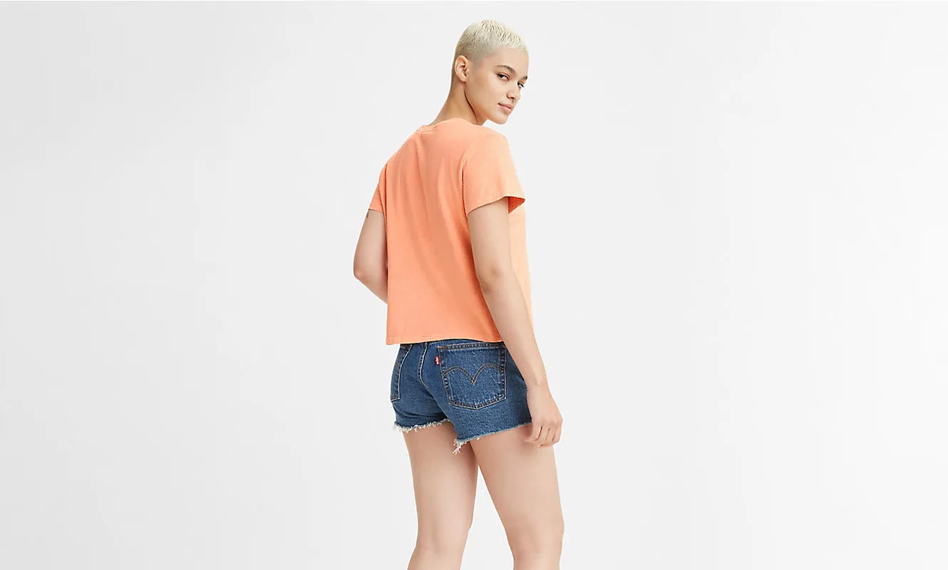 T-SHIRT LEVI’S FEMME CLASSIC FIT - NATURAL DYE DESATURATED PINK