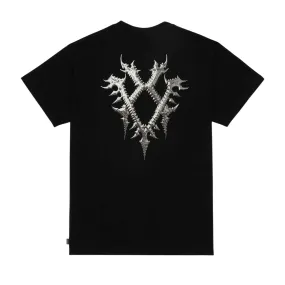 T-shirt Propaganda Xv Blessend Nero