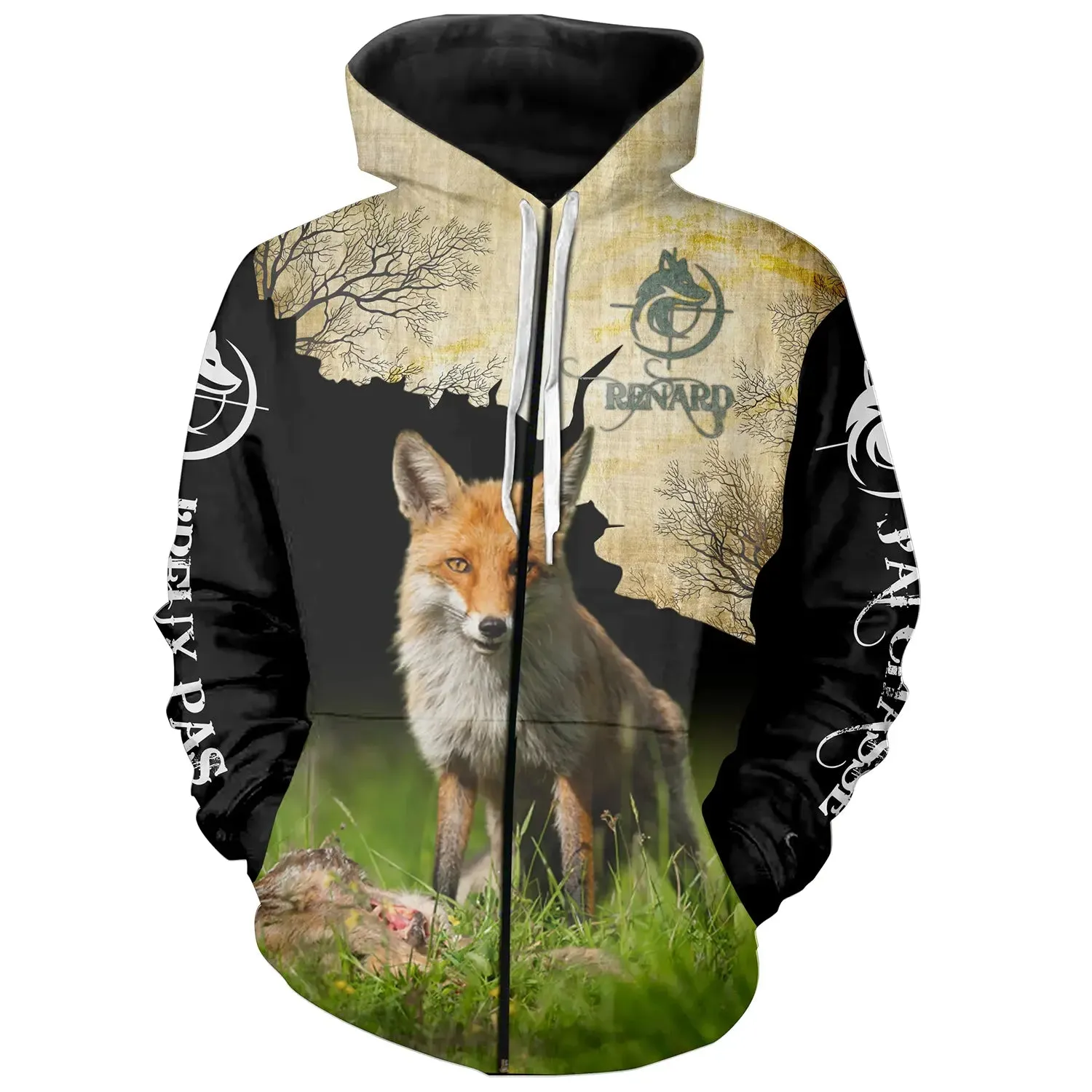 T-shirt, Sweat Chasse Au Renard, Camouflage Chasseur J'peux Pas J'ai Chasse - CT12112232