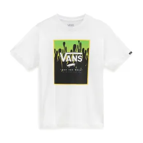 T-Shirt Vans BY Print Box Boys White/slime