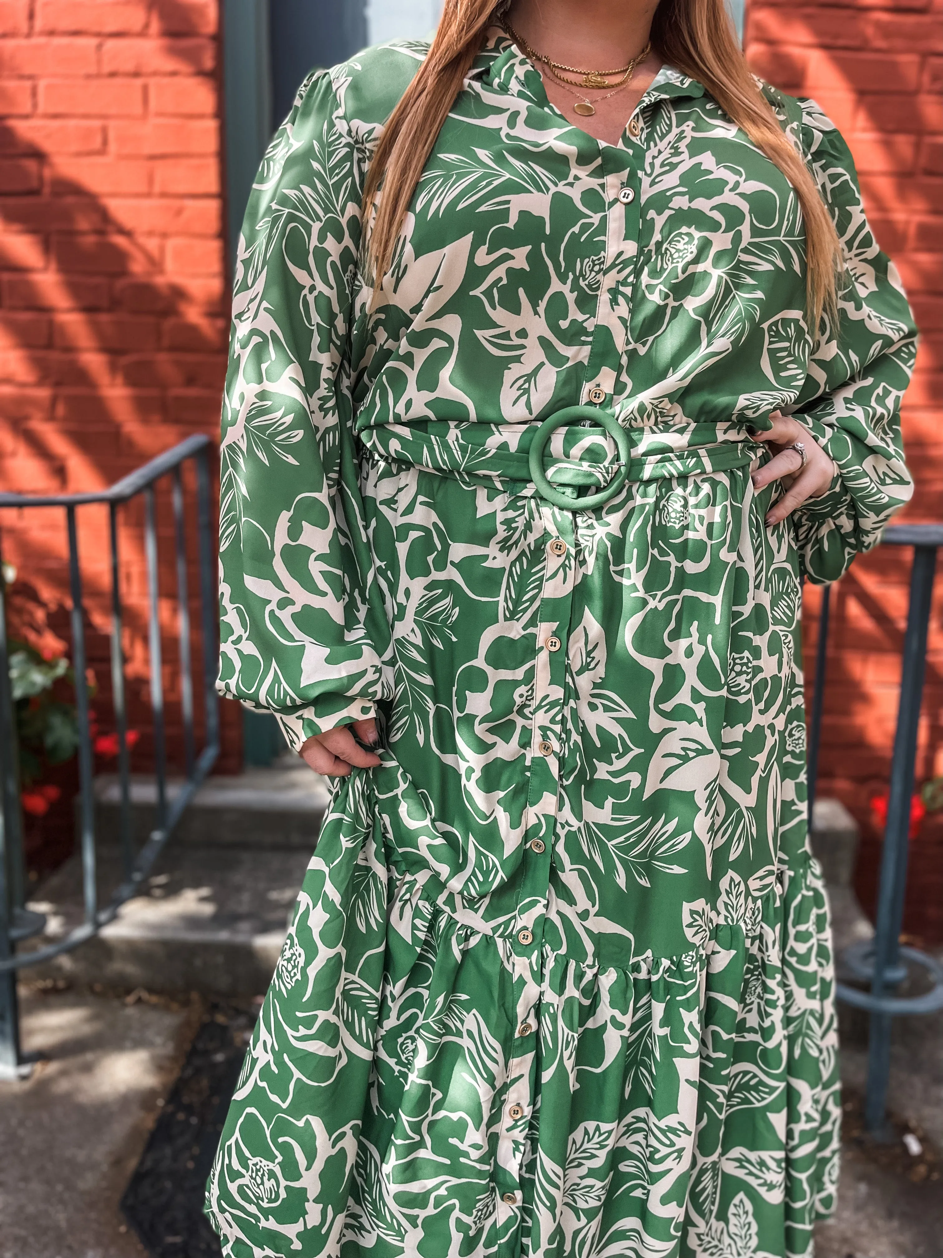 Take Me to the Tropics Midi Dress