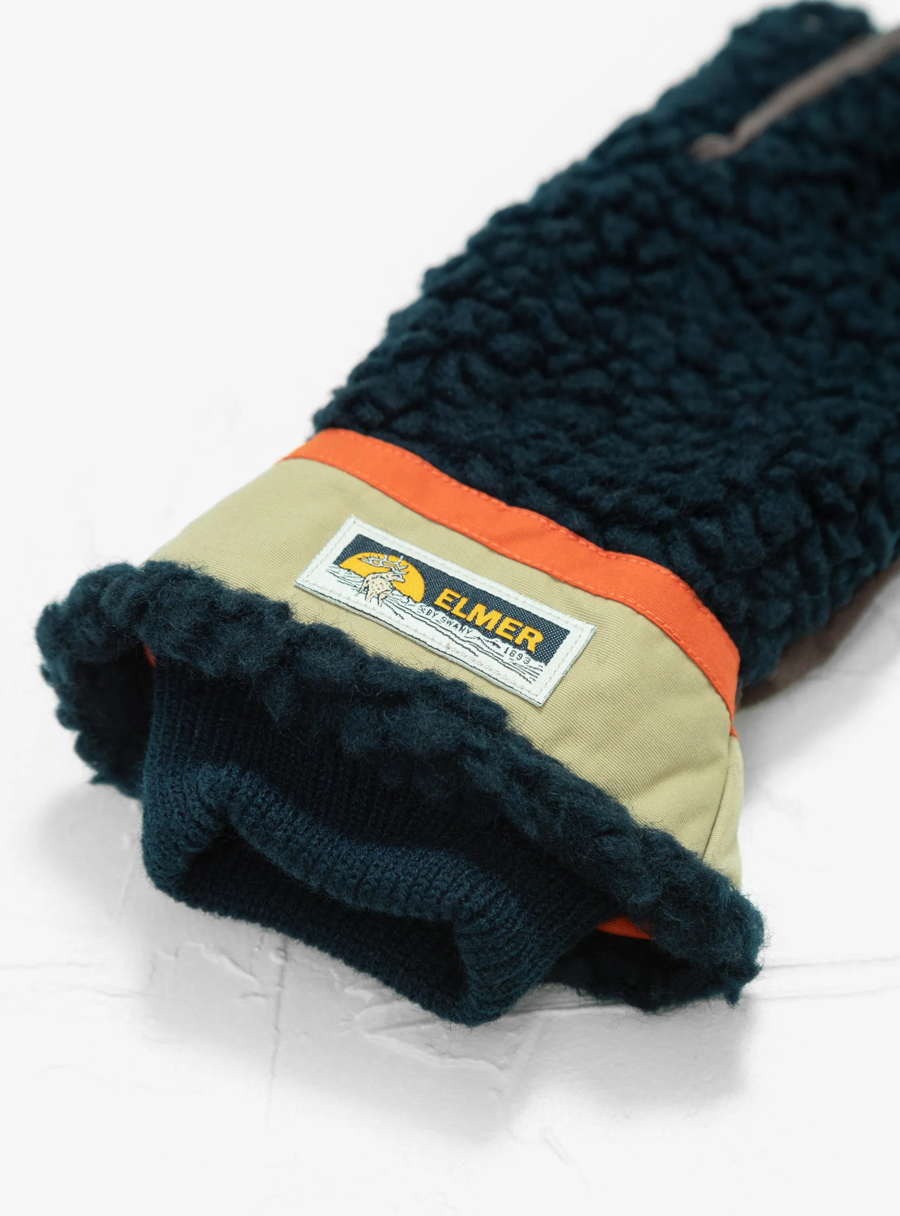 Teddy 5 Finger Gloves Navy