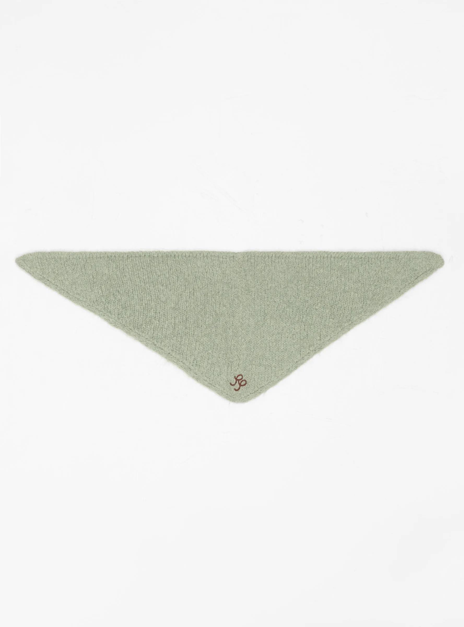 Triangle Scarf Mint Green