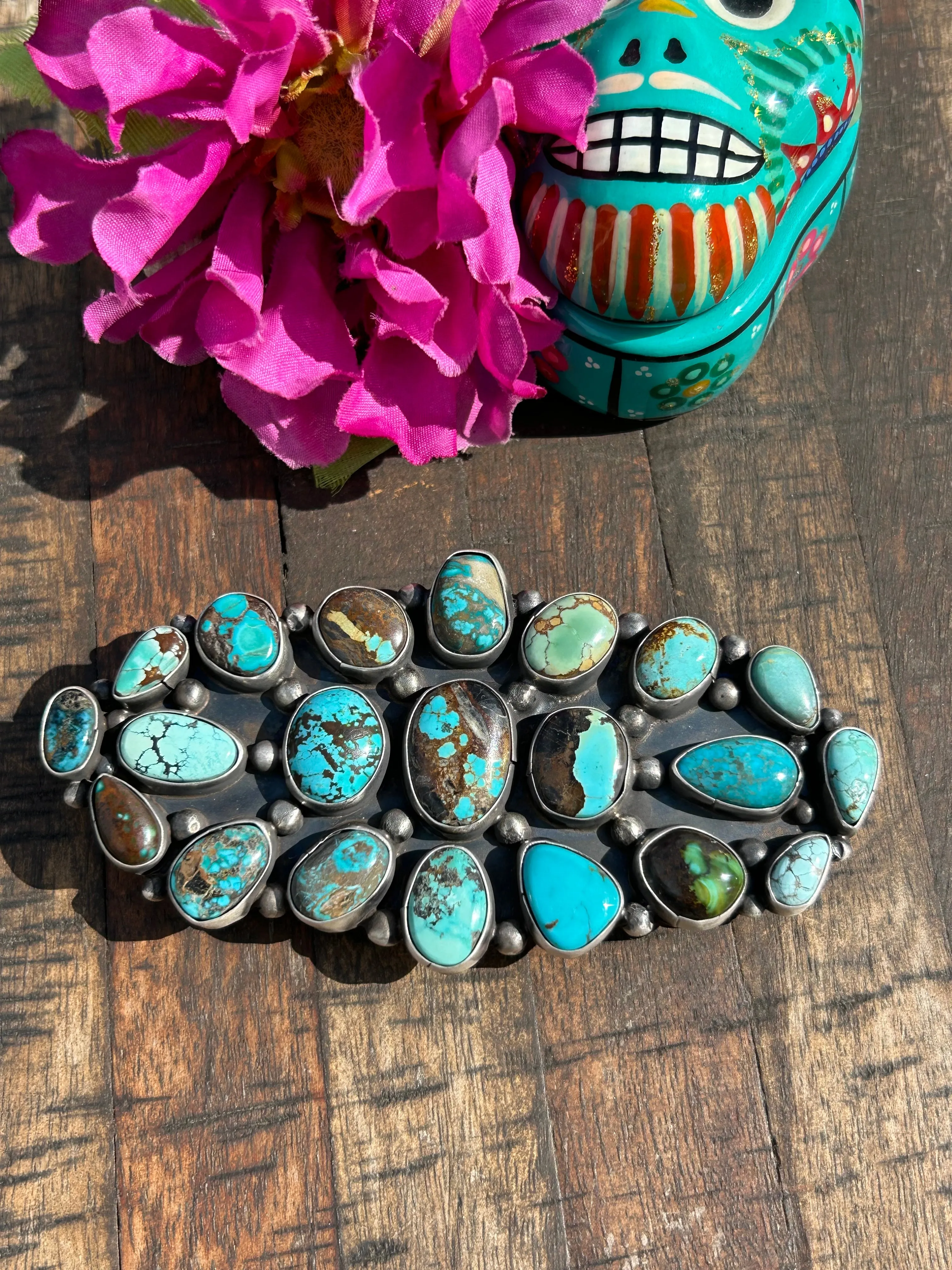 Turquoise Belt Buckle