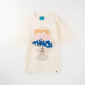 Vic Garcia Create Good Things Tee White