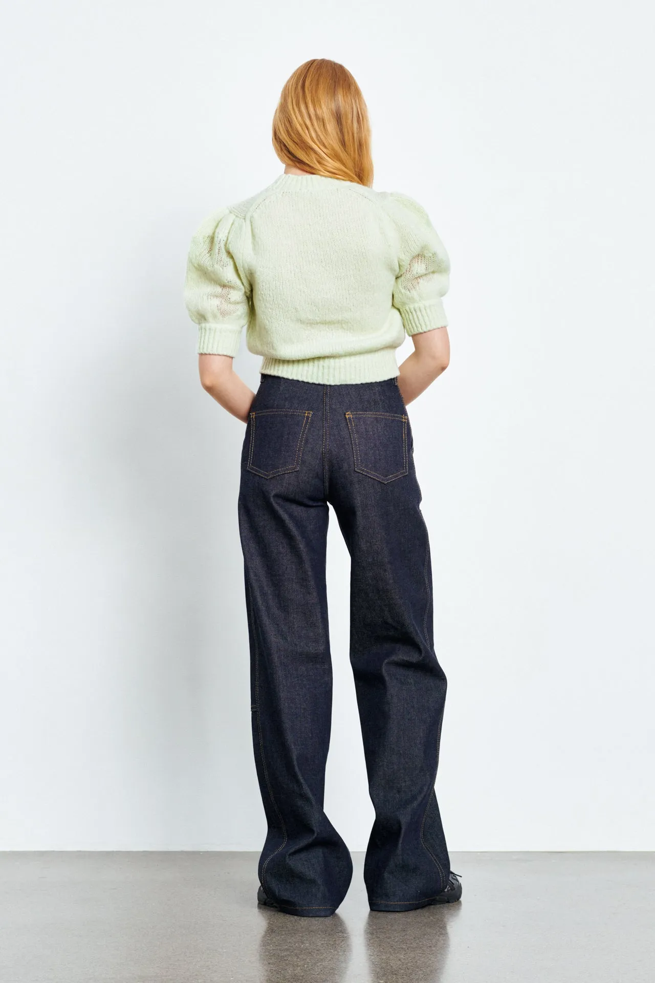 VIRGINIA | TROUSERS BOWNESS DENIM  BLUE GRAPHITE