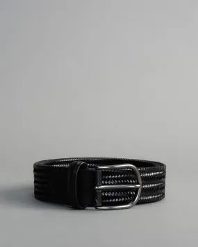 Woven Leather Belt