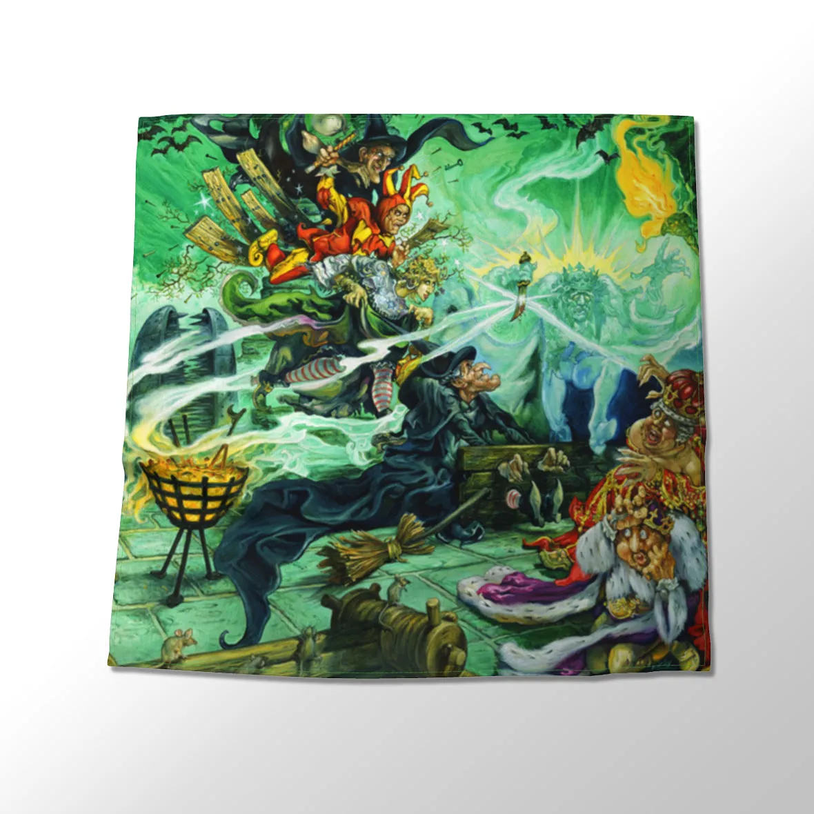 Wyrd Sisters Silk Scarf