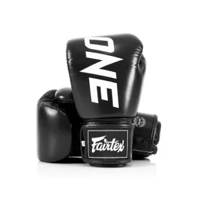 泰拳拳套 Thai Boxing Gloves : Fairtex BGV1 One Black